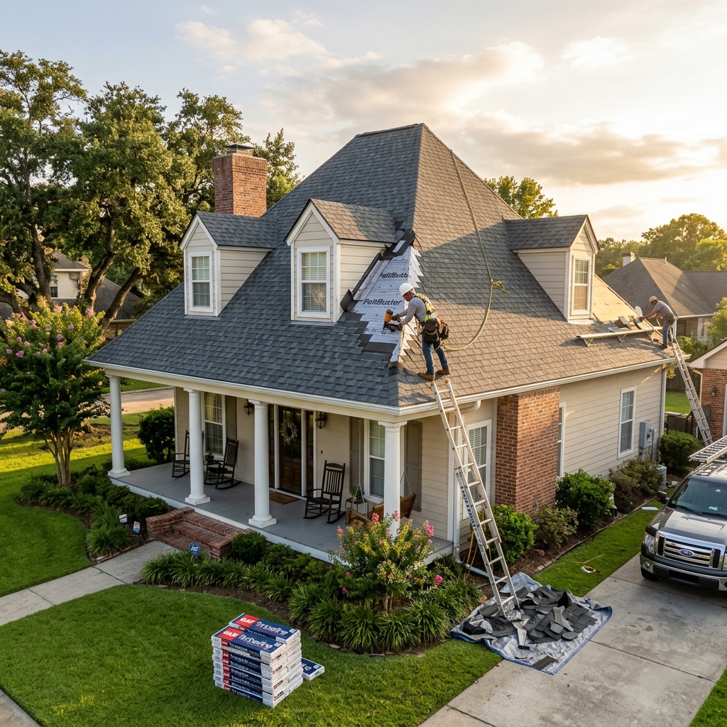 Vargas & Sons Construction roof replacement in Omaha NE